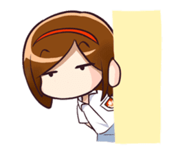 Ayu (School Girl) sticker #4532524