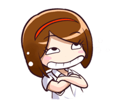 Ayu (School Girl) sticker #4532526