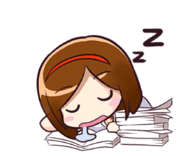 Ayu (School Girl) sticker #4532532