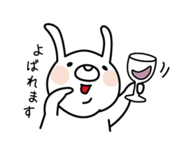 White Rabbit of Sanin [Izumo-ben Ver] sticker #4532566