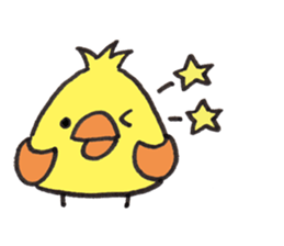 Chick Reactions  (English ver.) sticker #4532616