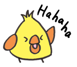 Chick Reactions  (English ver.) sticker #4532618