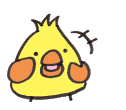 Chick Reactions  (English ver.) sticker #4532619