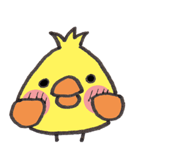 Chick Reactions  (English ver.) sticker #4532621