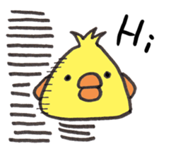 Chick Reactions  (English ver.) sticker #4532623