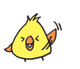 Chick Reactions  (English ver.) sticker #4532630