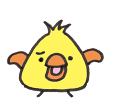 Chick Reactions  (English ver.) sticker #4532631