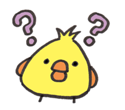Chick Reactions  (English ver.) sticker #4532634