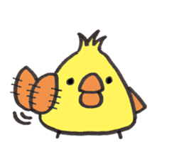 Chick Reactions  (English ver.) sticker #4532639