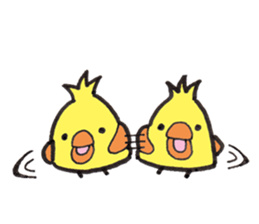 Chick Reactions  (English ver.) sticker #4532640