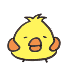 Chick Reactions  (English ver.) sticker #4532643