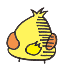 Chick Reactions  (English ver.) sticker #4532646