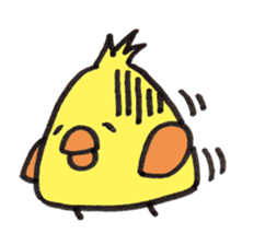 Chick Reactions  (English ver.) sticker #4532647