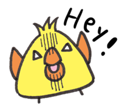 Chick Reactions  (English ver.) sticker #4532648