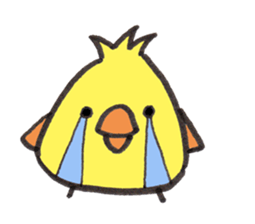 Chick Reactions  (English ver.) sticker #4532649