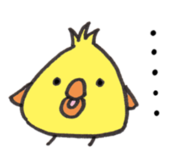 Chick Reactions  (English ver.) sticker #4532650