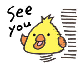 Chick Reactions  (English ver.) sticker #4532655