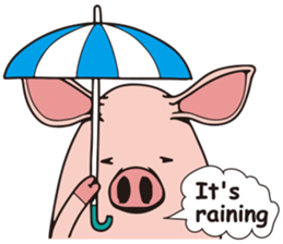 Mr.Boo the pig sticker #4532985