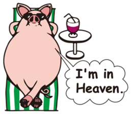 Mr.Boo the pig sticker #4533000