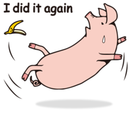 Mr.Boo the pig sticker #4533002