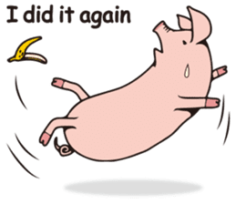 Mr.Boo the pig sticker #4533002