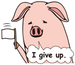 Mr.Boo the pig sticker #4533007