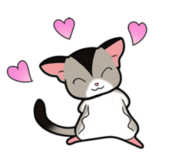 Flying squirrels healing sticker #4533096