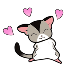 Flying squirrels healing sticker #4533096