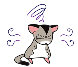 Flying squirrels healing sticker #4533100