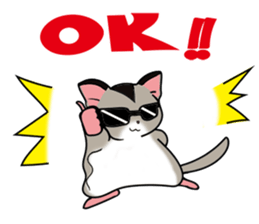 Flying squirrels healing sticker #4533101