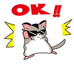 Flying squirrels healing sticker #4533101