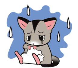 Flying squirrels healing sticker #4533102