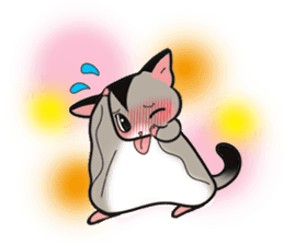 Flying squirrels healing sticker #4533105