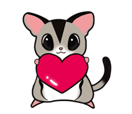 Flying squirrels healing sticker #4533106