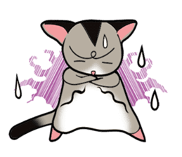 Flying squirrels healing sticker #4533107