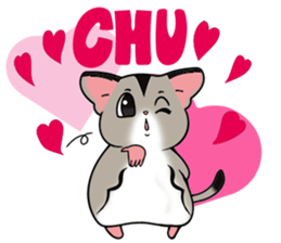 Flying squirrels healing sticker #4533116