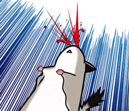 Flying squirrels healing sticker #4533120