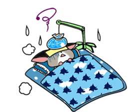 Flying squirrels healing sticker #4533129