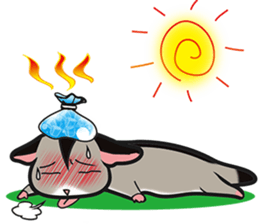 Flying squirrels healing sticker #4533131