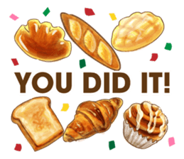 Bread Jokes & Greeting sticker #4533629
