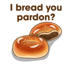 Bread Jokes & Greeting sticker #4533642