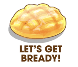 Bread Jokes & Greeting sticker #4533646