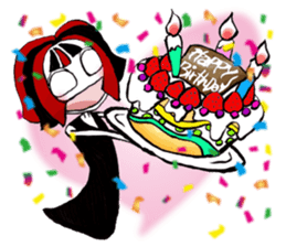 a girl of spirit sticker #4533939