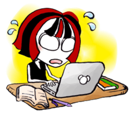 a girl of spirit sticker #4533949