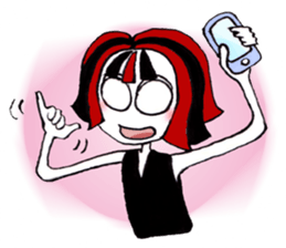 a girl of spirit sticker #4533954