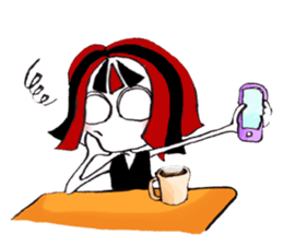 a girl of spirit sticker #4533955