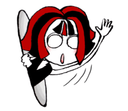 a girl of spirit sticker #4533959