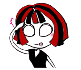 a girl of spirit sticker #4533967