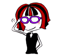 a girl of spirit sticker #4533968