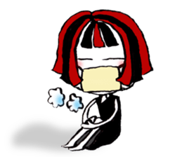 a girl of spirit sticker #4533969